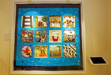 sharing family heritage quilt
