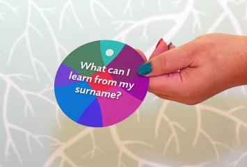 surname question card