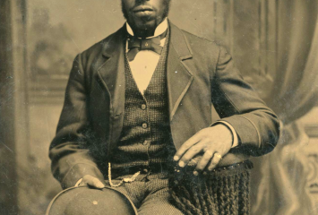 Unidentified man portrait, 19th century civil war