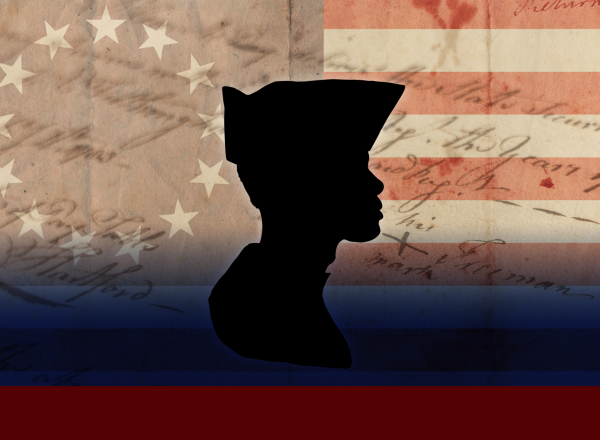 Patriot and American Flag